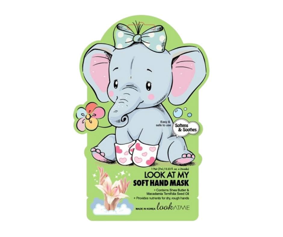 LOOK AT MY SOFT HAND MASK