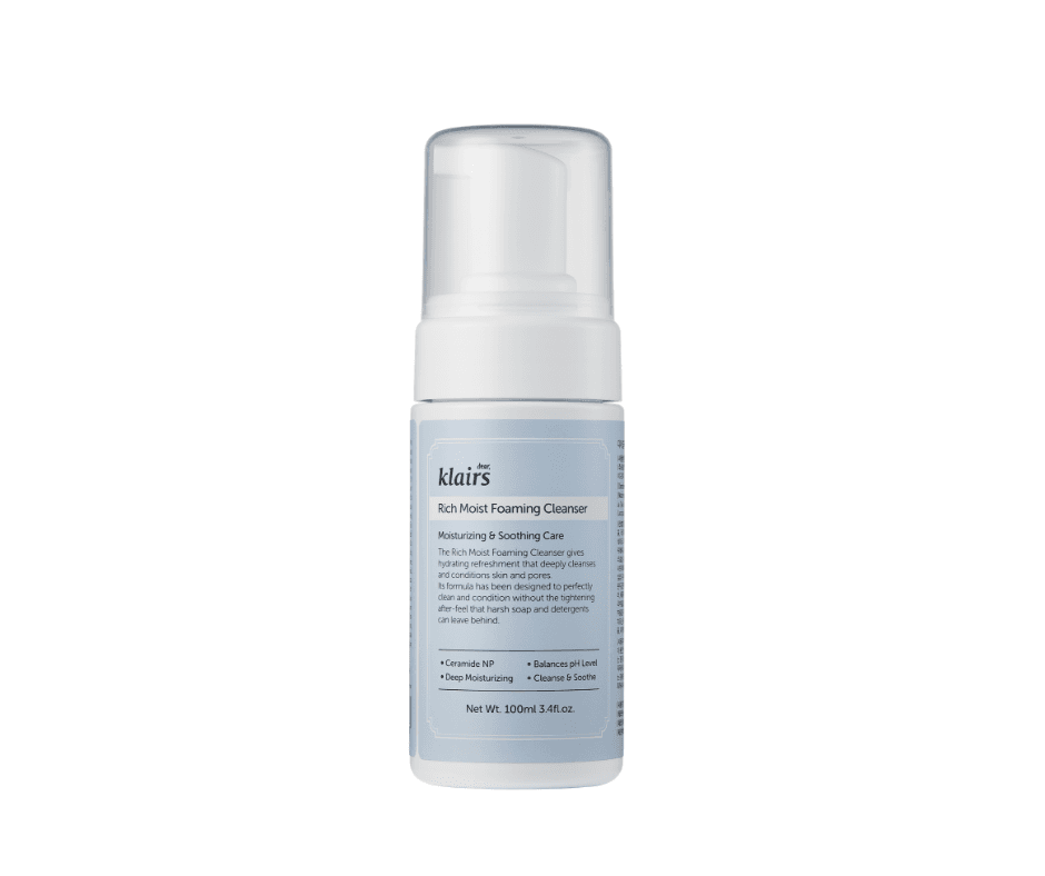RICH MOIST FOAMING CLEANSER