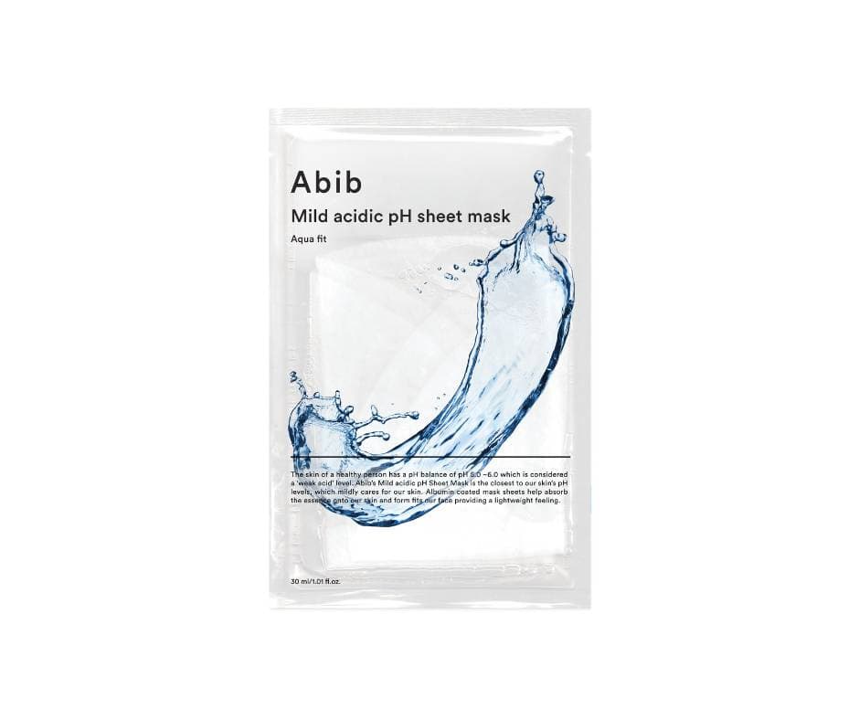 MILD ACIDIC PH SHEET MASK- AQUA FIT