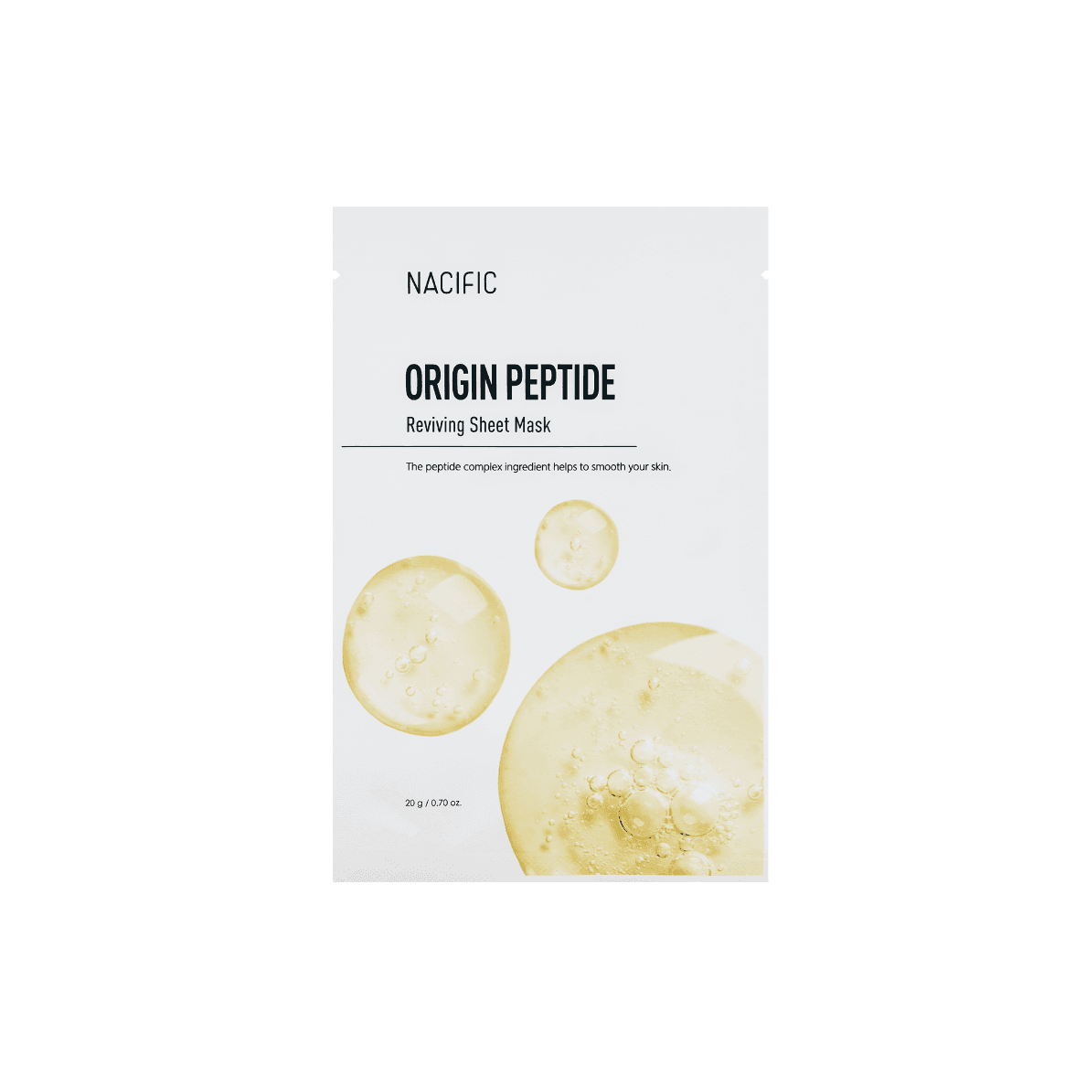 ORIGIN PEPTIDE REVIVING SHEET MASK