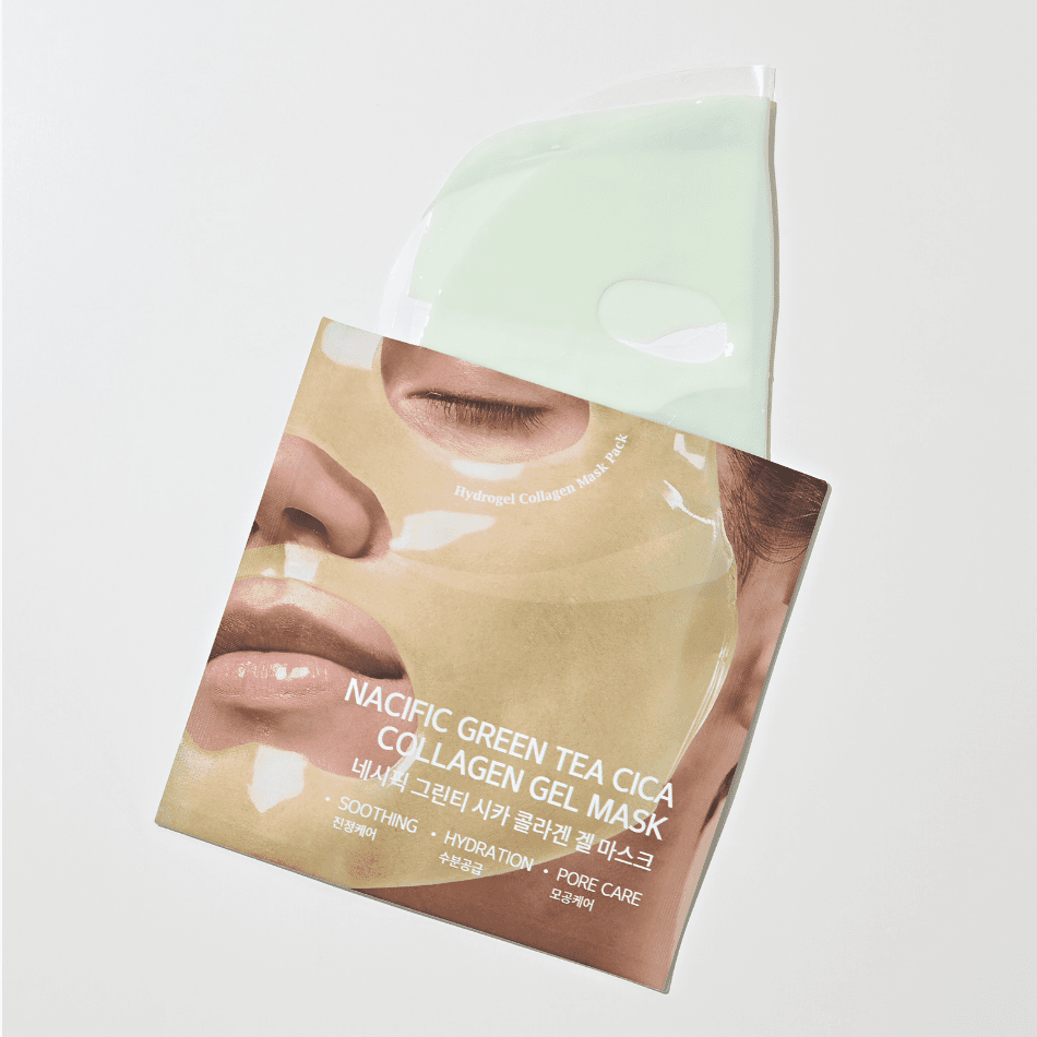 GREEN TEA CICA COLLAGEN GEL MASK