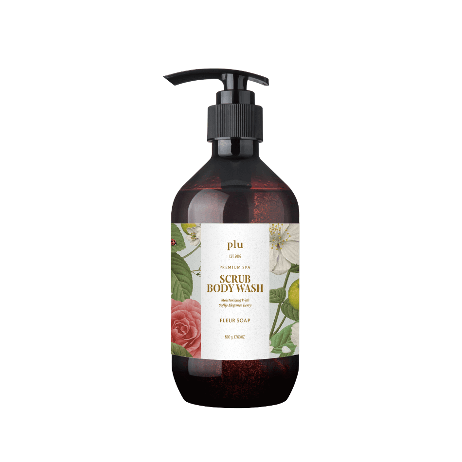 PERFUMED SPA SCRUB BODY WASH FLEUR SOAP