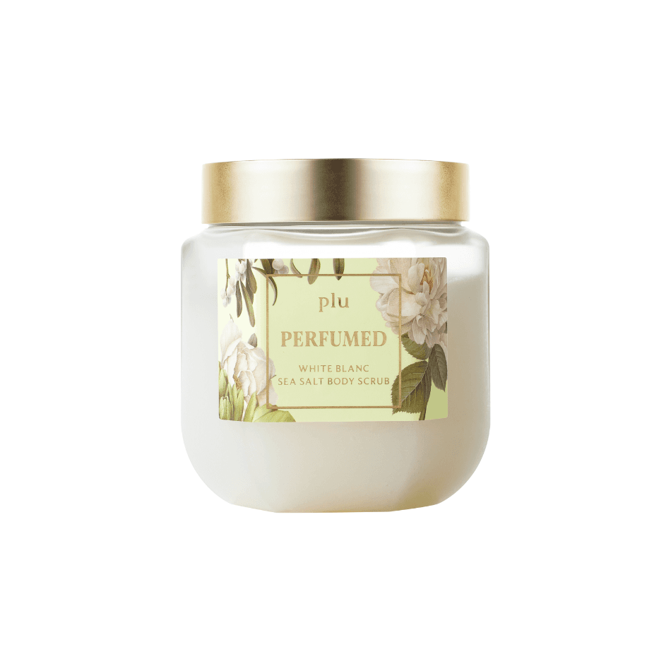 PERFUMED SEA SALT BODY SCRUB WHITE BLANC