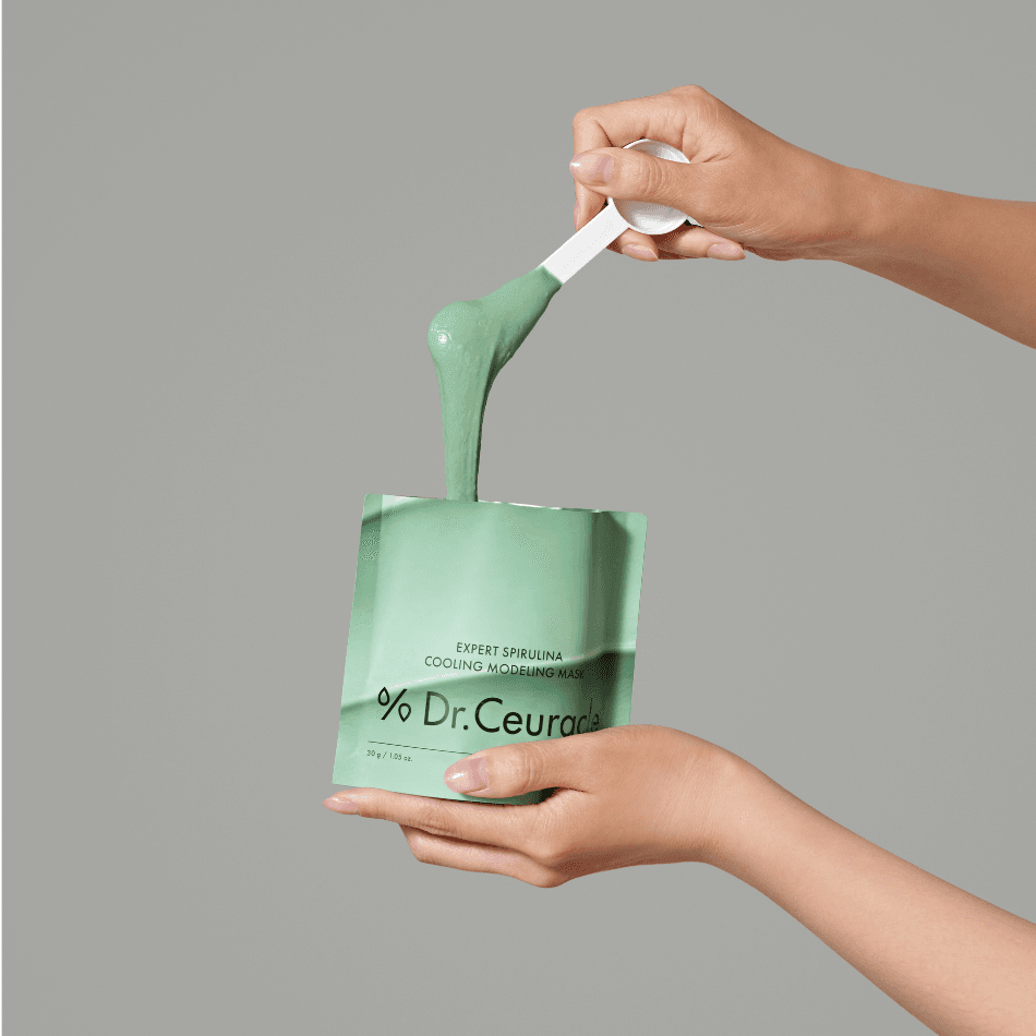 SPIRULINA COOLING MODELING MASK