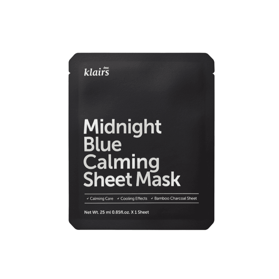 MIDNIGHT BLUE CALMING SHEET MASK