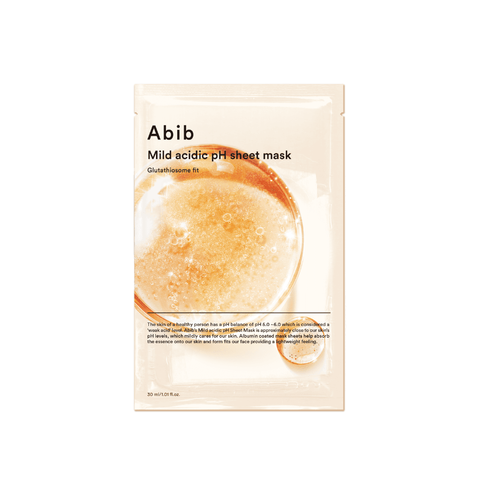 MILD ACIDIC PH SHEET MASK-GLUTHATHIIOSOME FIT