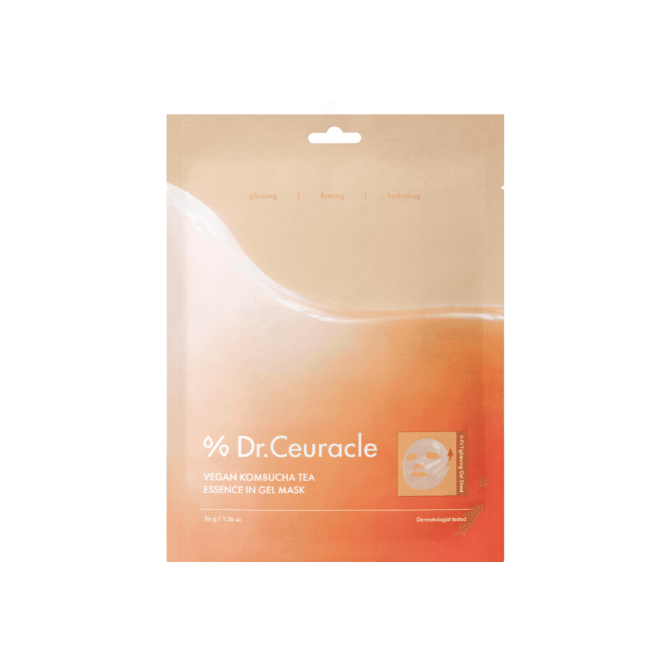 VEGAN KOMBUCHA TEA ESSENCE GEL MASK