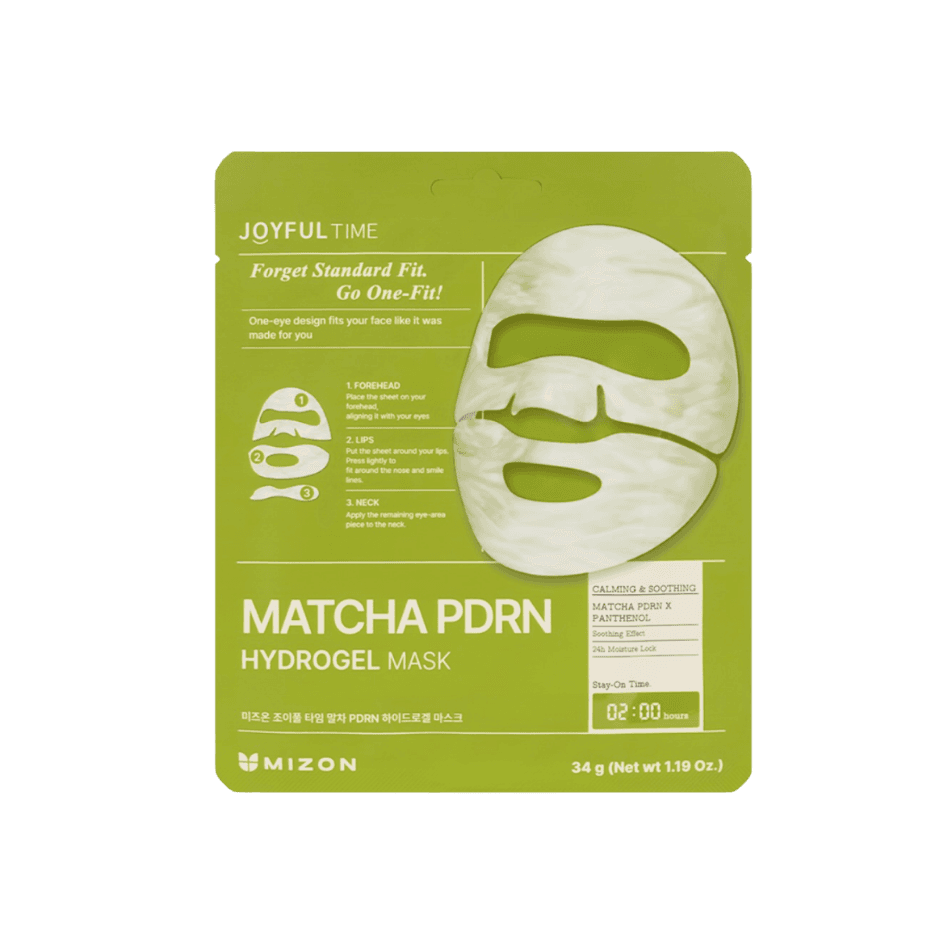 JOYFUL TIME MATCHA PDRN HYDROGEL MASK
