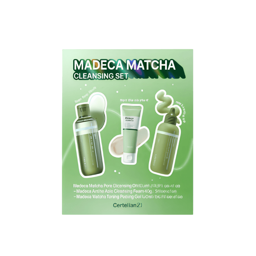 MADECA MATCHA CLEANSING SET