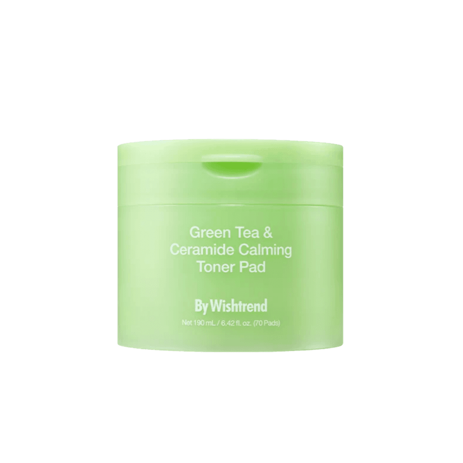 GREEN TEA & CERAMIDE CALMING TONER PADS