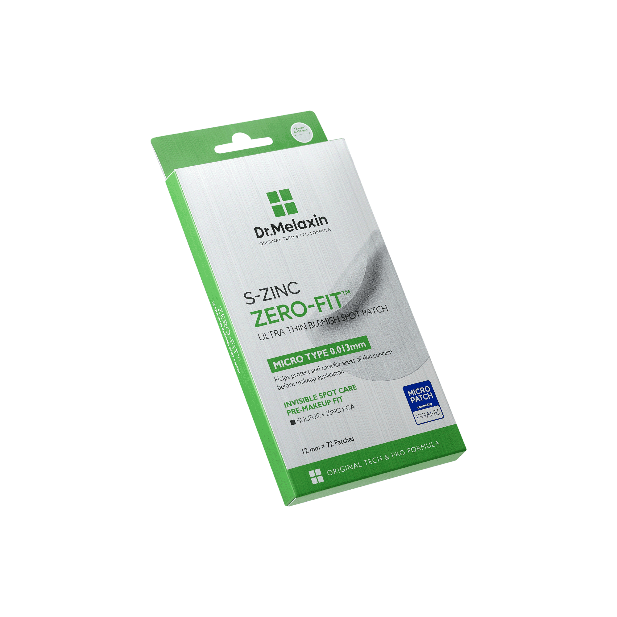 S-ZINC ZERO-FIT ULTRA THIN SPOT PATCH