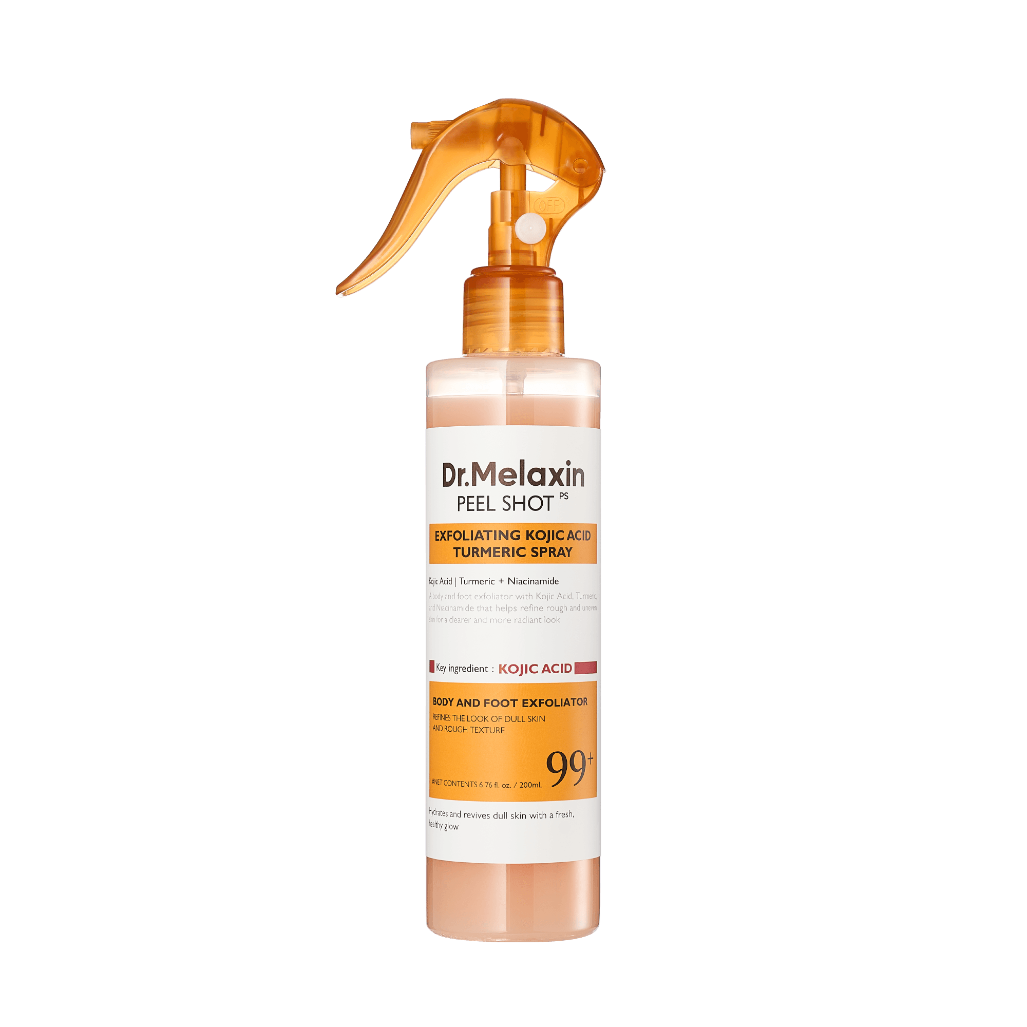 PEEL SHOT KOJIC ACID TURMERIC BODY SPRAY